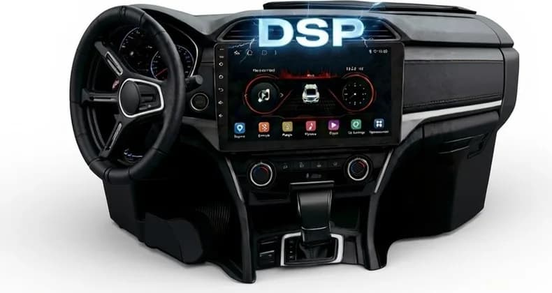 Автомагнитола ZEUS Android 9'' 4/64Gb 4G DSP, Wi-Fi, GPS, BT