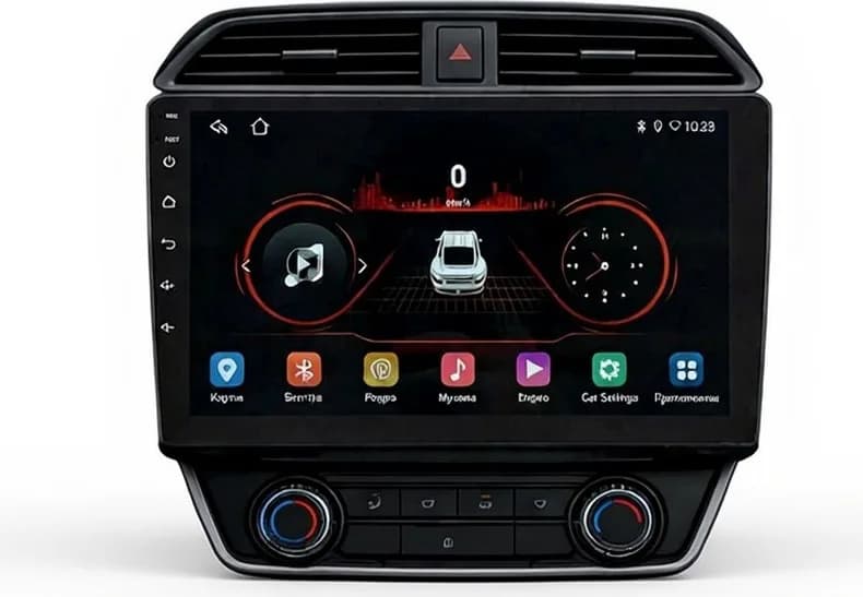 Автомагнитола ZEUS Android 9'' 4/64Gb 4G, Wi-Fi, GPS, BT